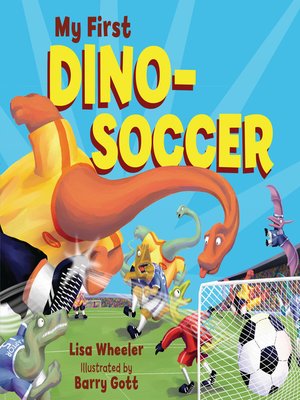 cover image of My First Dino-Soccer
